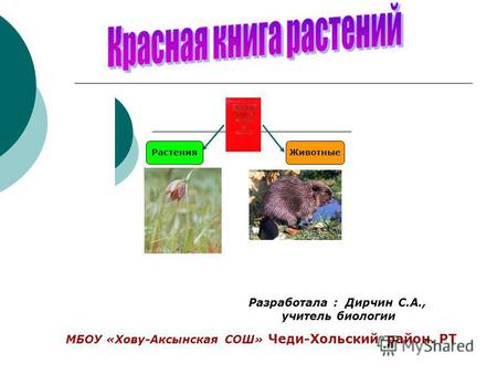 Презентация к уроку по природоведению (5 класс) по теме: Презентация Красная книга растений 5 класс