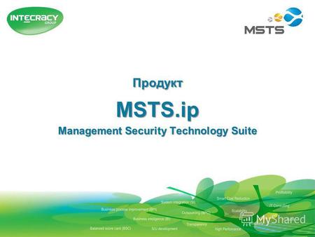 ПродуктMSTS.ip Management Security Technology Suite.