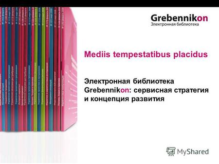 Mediis tempestatibus placidus Электронная библиотека Grebennikon: сервисная стратегия и концепция развития.