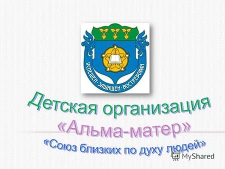 Дата рождения организации 16 ноября 1998 года Дата регистрации в Федерации Детских и молодежных Объединения г. Н. Тагил «Юные тагильчане» 13 марта 2003.