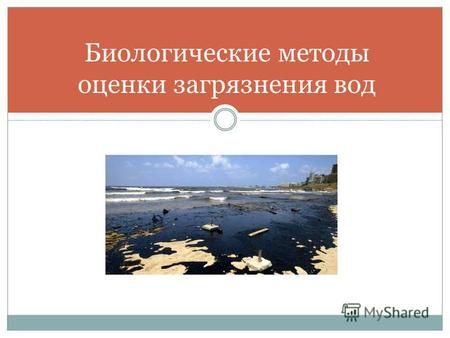 Биологические методы оценки загрязнения вод. Биологические методы оценки – это характеристика состояния водной экосистемы по растительному и животному.