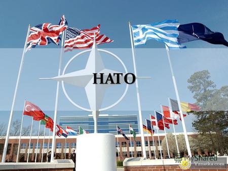 НАТО NATO - North Atlantic Treaty Organization (англ.) OTAN - Organization du traité de l'Atlantique Nord (фр.) НАТО - Организация Североатлантического.