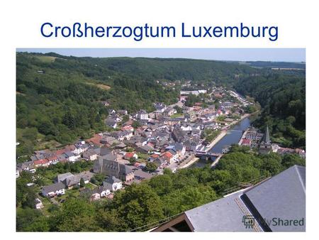 Croßherzogtum Luxemburg. Luxemburg Kasematten auf dem Felsen.