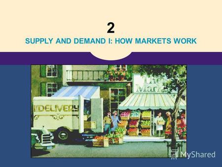 2 SUPPLY AND DEMAND I: HOW MARKETS WORK. Copyright © 2004 South-Western 4 The Market Forces of Supply and Demand.