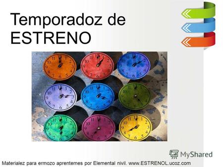 Temporadoz de ESTRENO Materialez para ermozo aprentemes por Elemental nivil. www.ESTRENOL.ucoz.com.