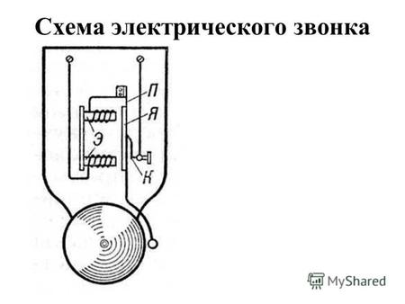 Схема электрического звонка. Схема радио Попова простейшее полупроводниковое термореле Это реле может быть использовано, в частности, для сигнализации.