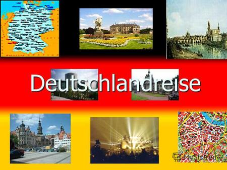 Deutschlandreise. Dresden-schone Stadt an der Elbe Dresden ist die Hauptstadt des Bundeslandes Freistaat Sachen und liegt an dem Fluss Elbe.Sie hat etwa.