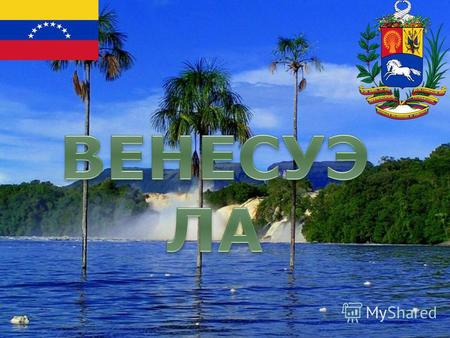 Боливариа́нская Респу́блика Венесуэ́ла государство на севере Южной Америки. Омывается Карибским морем и Атлантическим океаном на севере, граничит сГайаной.