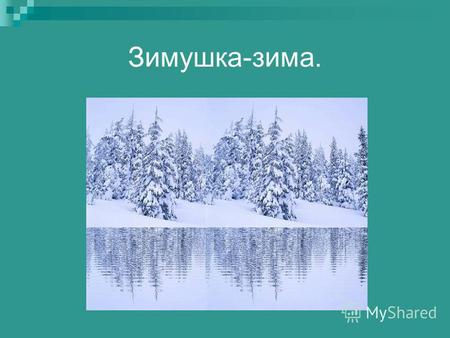Зимушка-зима.. Зимний лес Зимнее царство Месяцы зимы Декабрь - 31 день Январь – 31 день Февраль -28,29 дней.