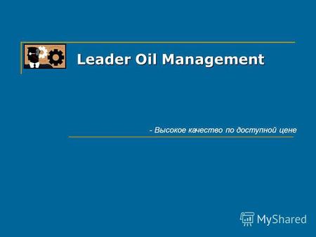 Leader Oil Management - Высокое качество по доступной цене.