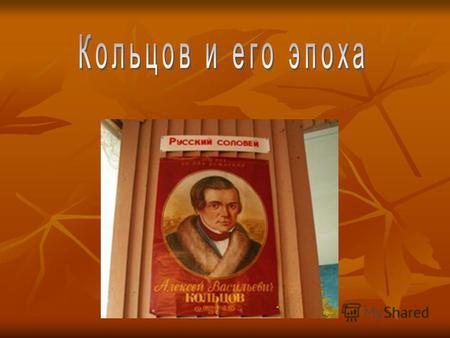 «Прасол Кольцов, не умевший писать грамотно, был гораздо цельнее, умнее и образованнее всех современных молодых поэтов, взятых вместе». А. П. Чехов «Прасол.