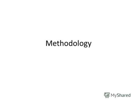 Methodology. A methodology is usually a guideline system for solving a problem, with specific components such as phases, tasks, methods, techniques and.