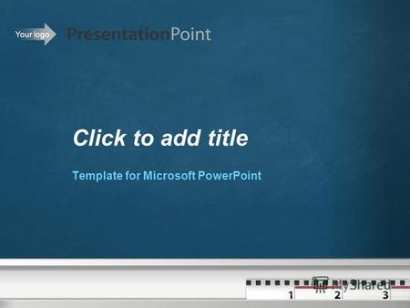 Your logo Click to add title Template for Microsoft PowerPoint.