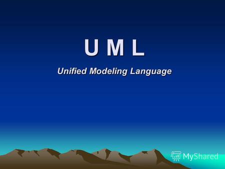 U M L Unified Modeling Language. Penggunaan UML itu sendiri tidak terbatas hanya pada dunia software modeling, bisa pula digunakan untuk modeling hardware.