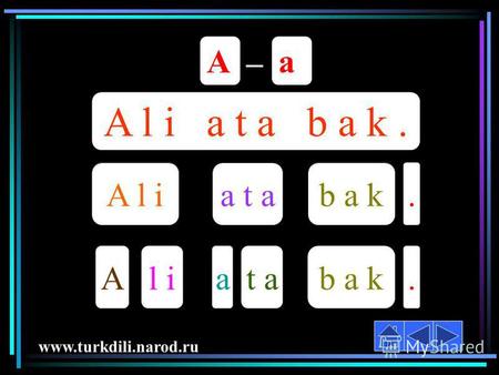 A l i a t a b a k. A l i a t a b a k. Al iat ab a k. Aa www.turkdili.narod.ru.