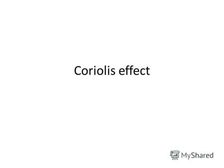 Coriolis effect. In physics, the Coriolis effect is a deflection of moving objects when they are viewed in a rotating reference frame. In a reference.
