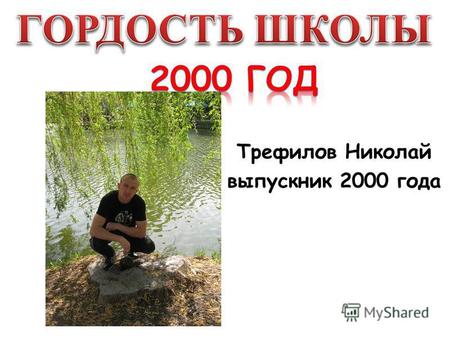 Трефилов Николай выпускник 2000 года. Тарасова Елена выпускница 2002 года Неталиева Вера выпускница 2002 года.