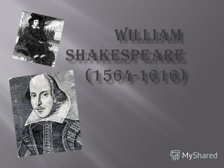 William Shakespeare (1564-1616) (The Greatest People of the World)