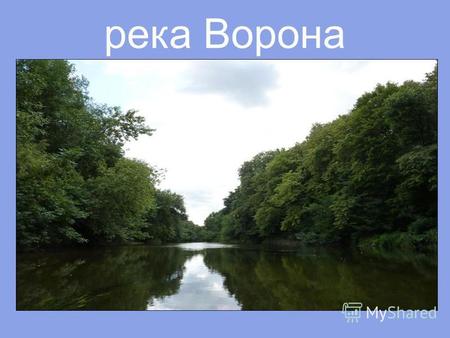 Река Ворона. река Воронеж река Битюг река Цна святой источник в посёлке Трегуляй.