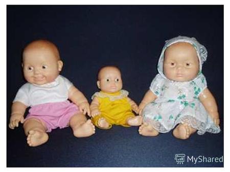 Один, два, три Порахуй іграшки Одна лялька 1 Дві ляльки 2.