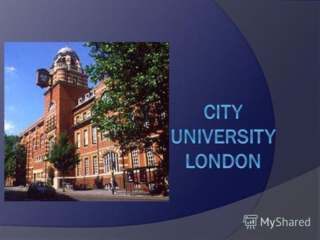 City University London, usually just known in the UK as City University, is a British university based in Northampton Square.