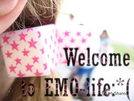 Welcome to EMO-life… =) На сегодняшний день люди с ярко выраженной внешностью, выделяющиеся из общей серой массы вызывают не однозначную реакцию у общества.