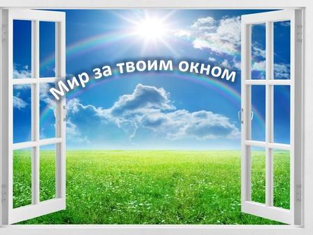 Мир за твоим окном