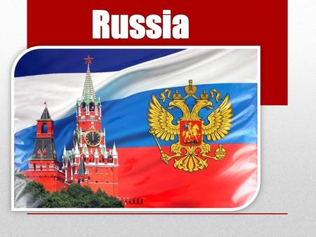 Russia is one of the largest country in the world. It occupies about one seventh part of dry land. The vast territory of Russia lies in the Eastern part.