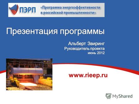 Www.rieep.ru. Структура презентации Почему ПЭРП? Преимущества участия в ПЭРП для предприятий; Участие 2.