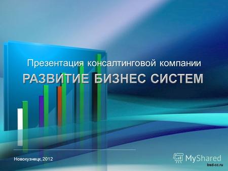 Презентация консалтинговой компании Новокузнецк, 2012.