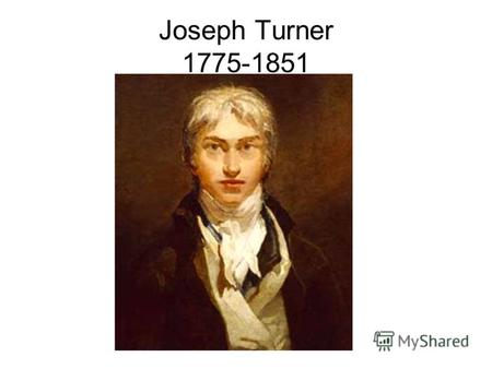 Joseph Turner 1775-1851. London Кораблекрушение.