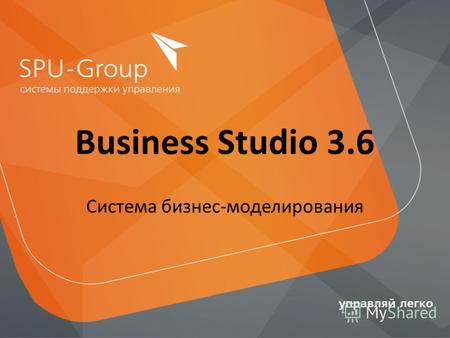 Business Studio 3.6 Система бизнес-моделирования.