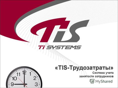 «TIS-Трудозатраты» Система учета занятости сотрудников.