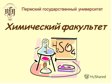Пермский государственный университет Химический факультет.