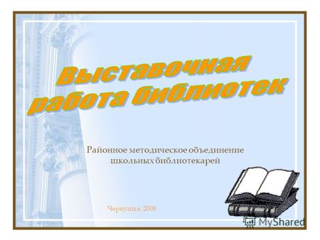 Чернушка, 2008 Районное методическое объединение школьных библиотекарей.