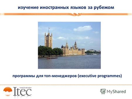 Изучение иностранных языков за рубежом программы для топ-менеджеров (executive programmes)