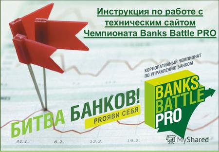 Организаторы Краткое описание проекта Инструкция по работе с техническим сайтом Чемпионата Banks Battle PRO.