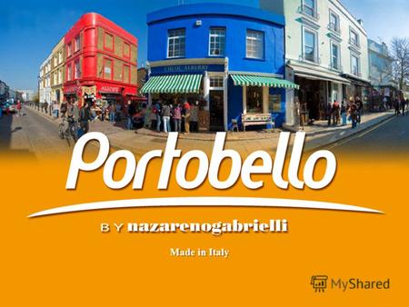 Made in Italy. Торговый Дом nazarenogabrielli представляет новую линию записных книжек - Portobello. Portobello Road - это улица известная еще в XVIII.