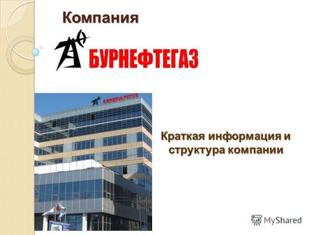 Презентация на тему: Компания Краткая информация и структура компании.