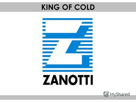 KING OF COLD. Моноблоки серии GM Серия GM – это линейка «Hi-end» моноблоков Zanotti. Данная серия имеет самый широкий номенклатурный ряд, богатую комплектацию.