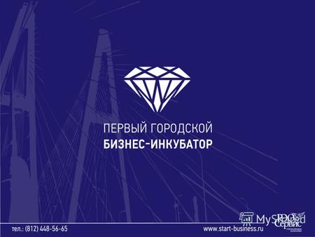 Первый городской бизнес-инкубатор (БИ) создан Правительством Санкт-Петербурга (Постановление 1425 от 22.11.2006) совместно с Министерством экономического.