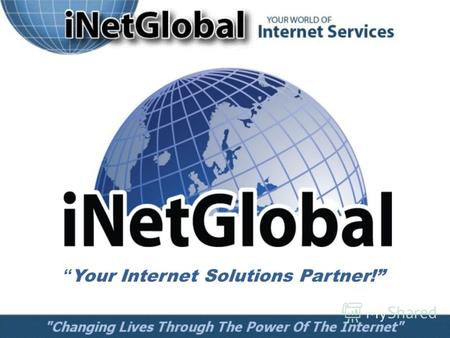 Your Internet Solutions Partner!. Международный провайдер Интернет услуг. Главный офис находится в Минеаполисе, Америка. 250.000 бизнес-клиентов по всему.