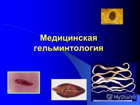 Медицинская гельминтология. Медицинская гельминтология – наука, изучающая плоских и круглых червей – паразитов человека. Геогельминты проходят цикл развития.