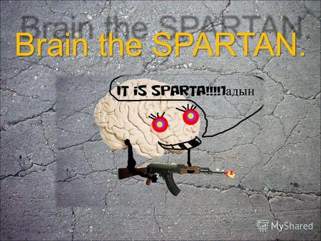 Brain the SPARTAN.. I use it for struggl ing against hooligans and bad sites. Что-то мне как- то не так!!