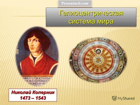 Николай Коперник 1473 – 1543 Гелиоцентрическая система мира Prezentacii.com.