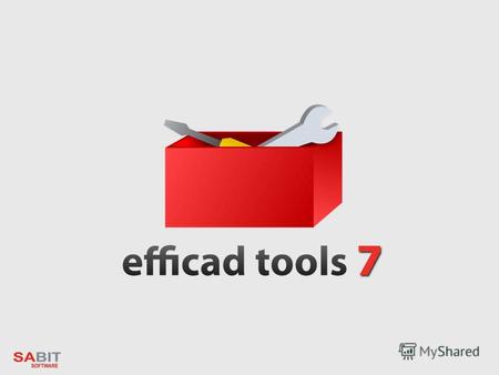 Что такое Efficad Tools? Efficad Tools - набор дополнительных инструментов для создания проектной документации в соответствии с нормами СПДС в среде BricsCAD,