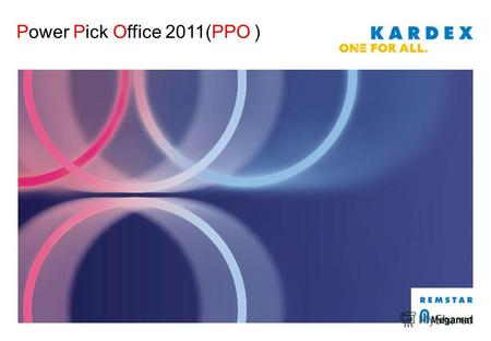 Power Pick Office 2011(PPO ). Содержание презентации Возможности: Сценарии работы и схемы соединения Пользовательский интерфейс Каждодневные операции.