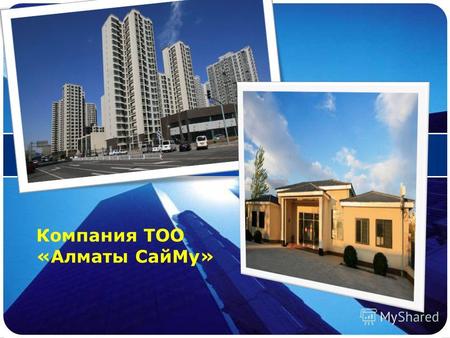 LOGO Компания ТОО «Алматы СайМу». Введение Компания «Алматы СайМу» официально зарегистрирована в мае 2011 года. Коллектив состоит из генерального директора,