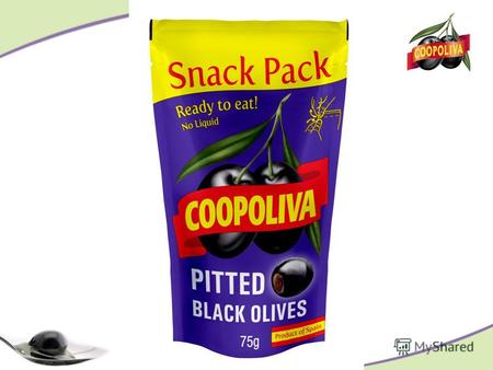 Торговая марка COOPOLIVA представлена на российском рынке с 1989 года! Оливки, маслины и оливковое масло COOPOLIVA хорошо известны потребителю. Изготовитель.