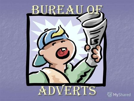 Bureau of adverts. Plan Word Box (i/y) Word Box (i/y) Would you like… in your spare time? And you? Would you like… in your spare time? And you? Adverts.